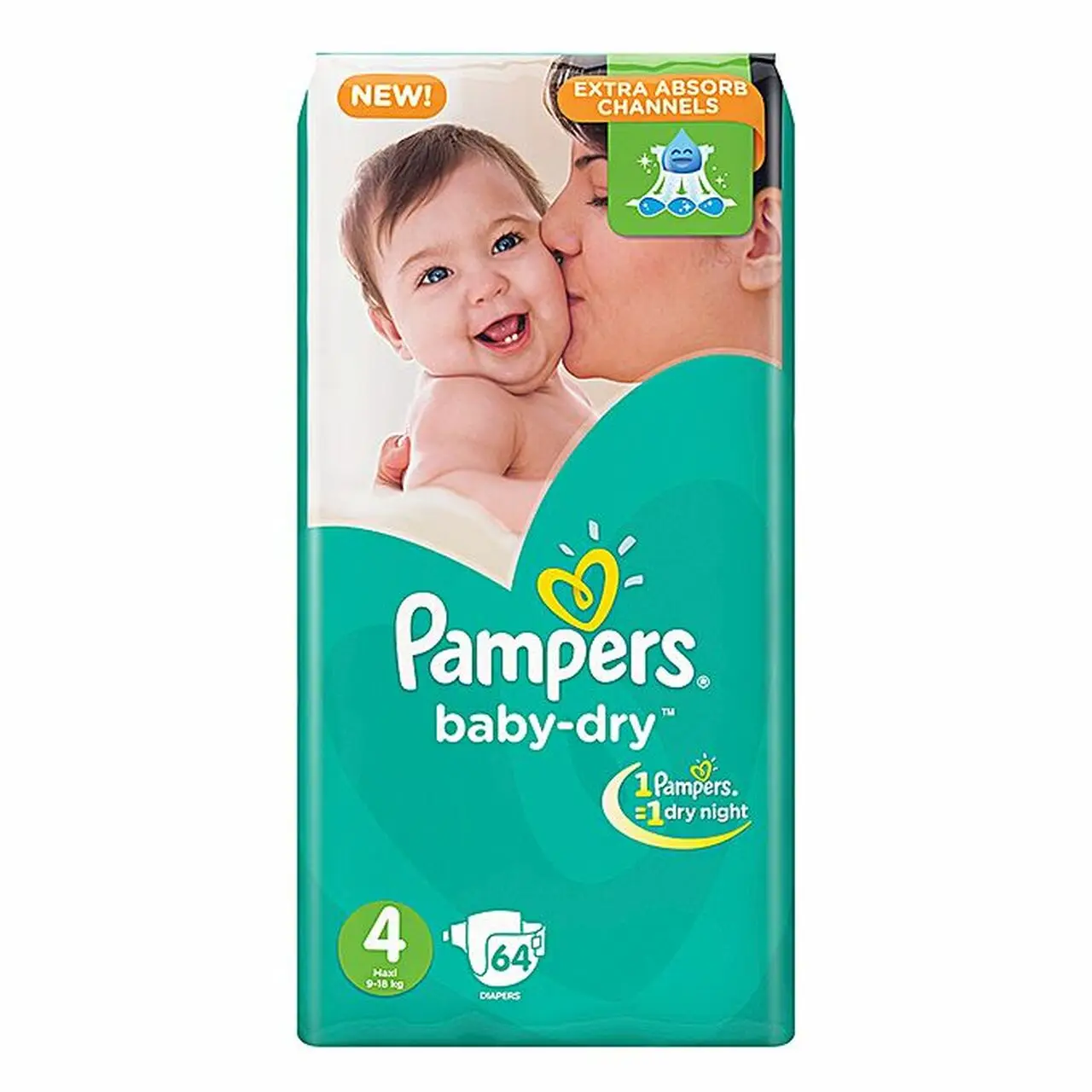 Buy Original Quality Pampers Baby Dry Nappies/ New Born Baby Diapers ...