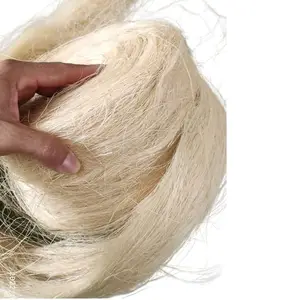 Best Quality Pure Natural Sisal Fiber 90cm Used for Weave Hat Competitive Price Flame Retardant for Spinning