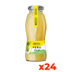 Rauch Premium Quality 200ml Glass Bottles 24 Pack Fresh Pear Juice Drink Rich in Vitamin C Other Beverages for Home Use