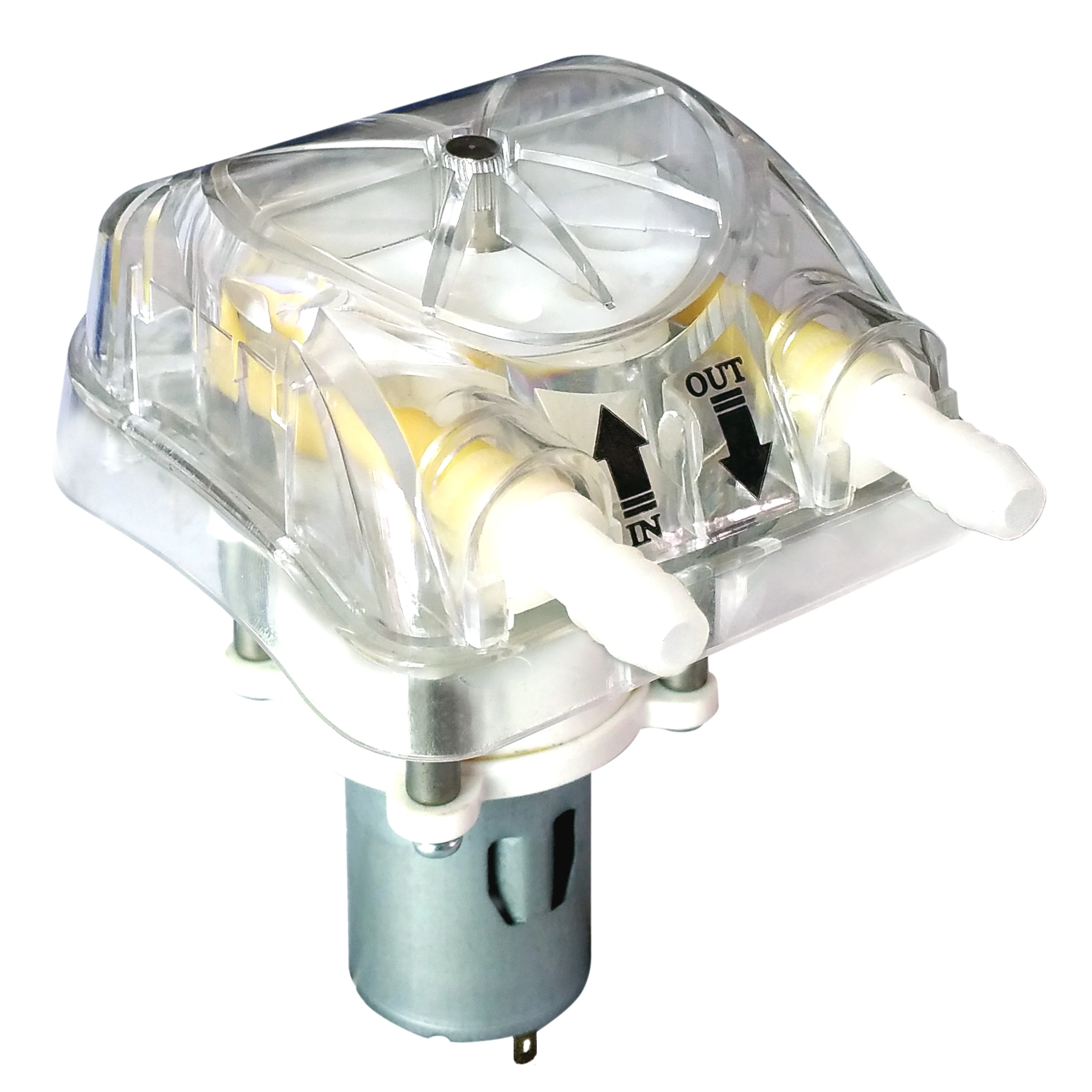 Peripump 500ml/mim, 12V Peristaltic Pump with Exchangeable Pump Head, and Tygon E-LFL Peristaltic Tube