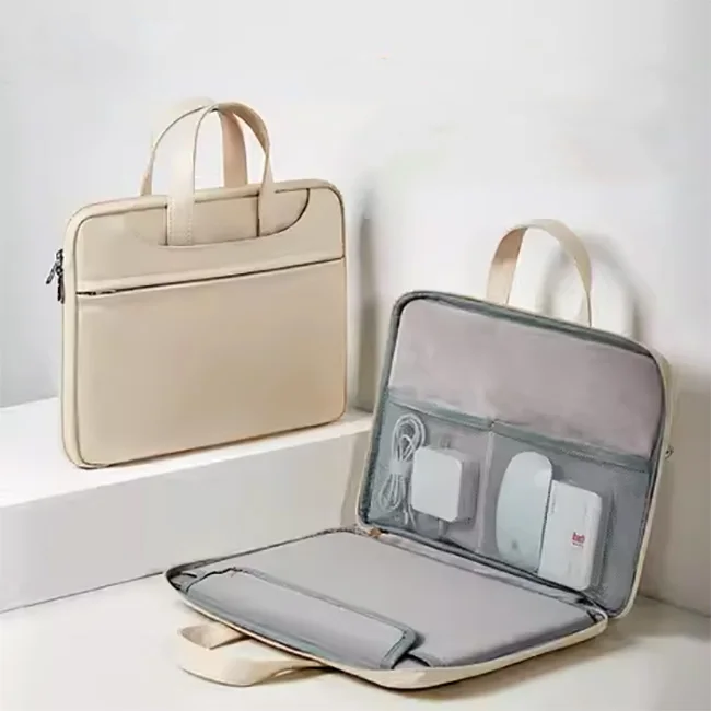 Wholesale Anti-shock School Notebook Cover Case Lady Women Travel Business Briefcase Slim Laptop Bag