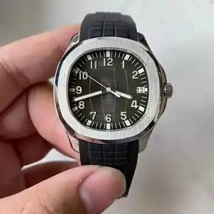 New Hot-selling High-quality Orange Wristwatch Luxurious Designer Rubber Ultra-thin Chronograph Automatic Mechanical Men's Watch