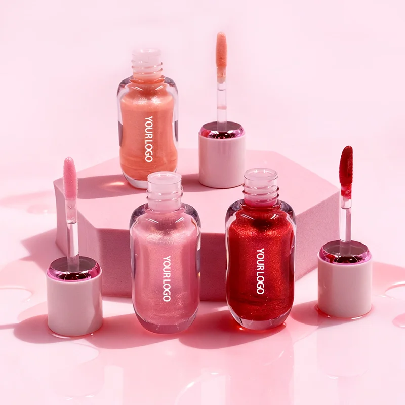 product oem odm custom lip gloss shimmer glossy pearlescent effect for private label cosmetic factory-3