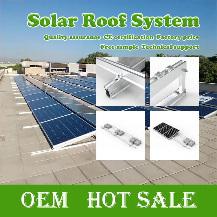 Adjustable Triangle Solar Mounting Rack 30kw Solar Power System Flat ...