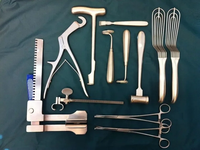 Delivery Set/Basic Delivery Sets/ Normal Basic Delivery Sets D & C Set Cesarean Section of Surgical Veterinary Instruments