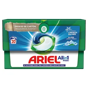 For Ariel 3 in 1 Pods Regular Detergent Solid 52 Pods for Kitchen Laundry Use
