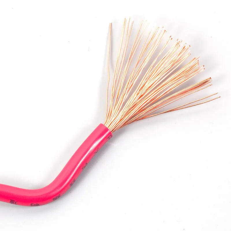 Single Core BV House Decoration Electric Wire Power Cable PVC Insulation Copper Core Low Voltage