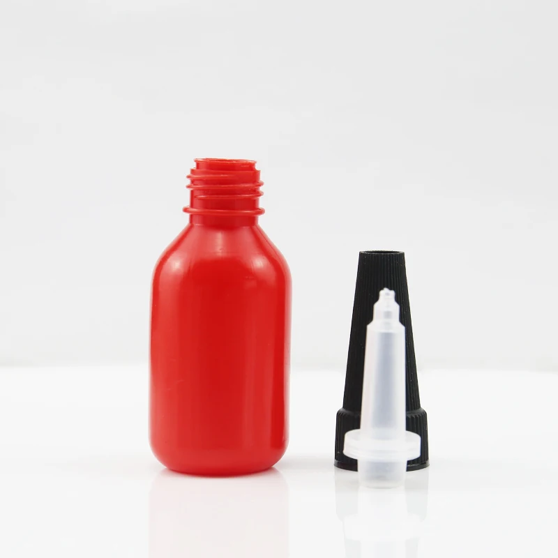 product 25ml 50ml 250ml hdpe flat plastic anaerobic glue bottle with screw cap product type plastic bottles-26