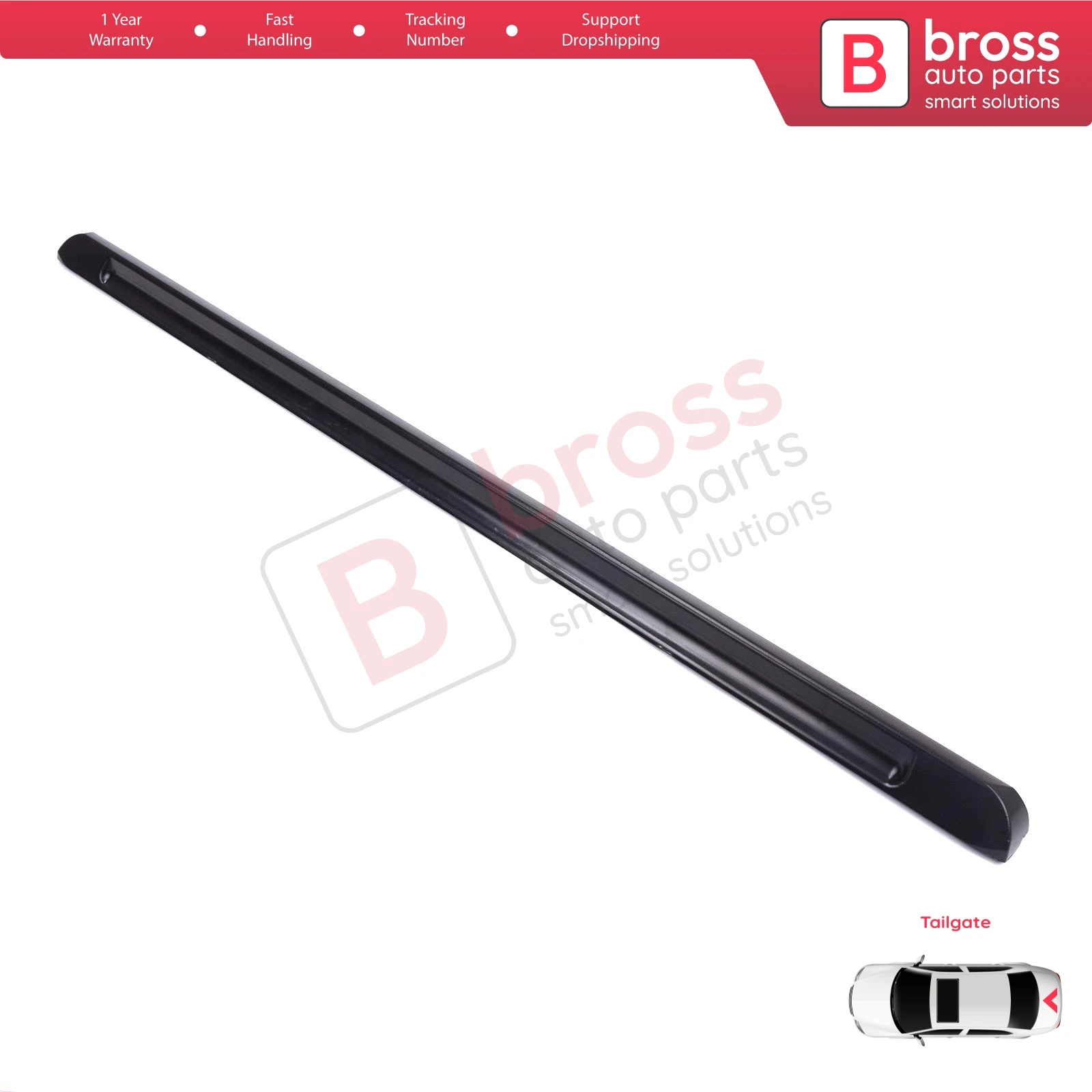 BDP1448 Rear Trunk Lid Handle Grip for Mercedes 190 Series (1982