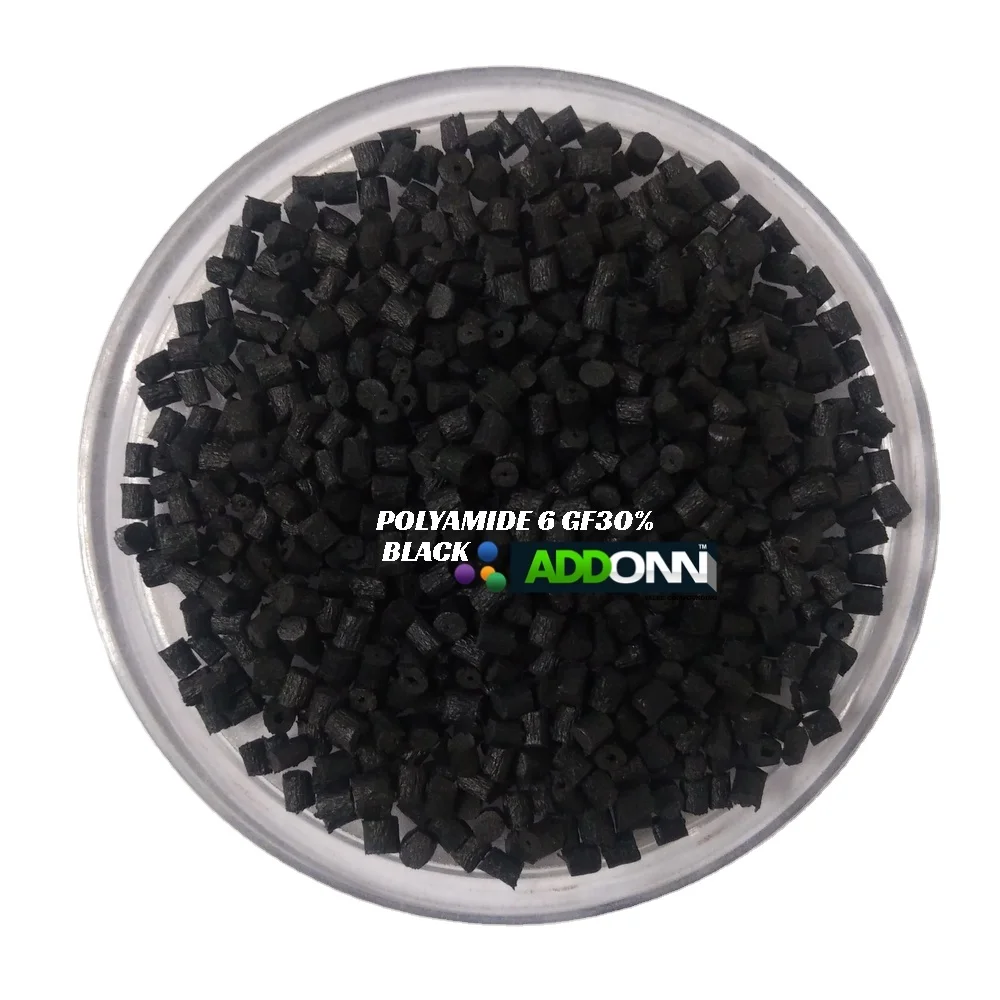 High Tensile Strength Polyamide 6 Gf30% Black Compound Pa6 ...