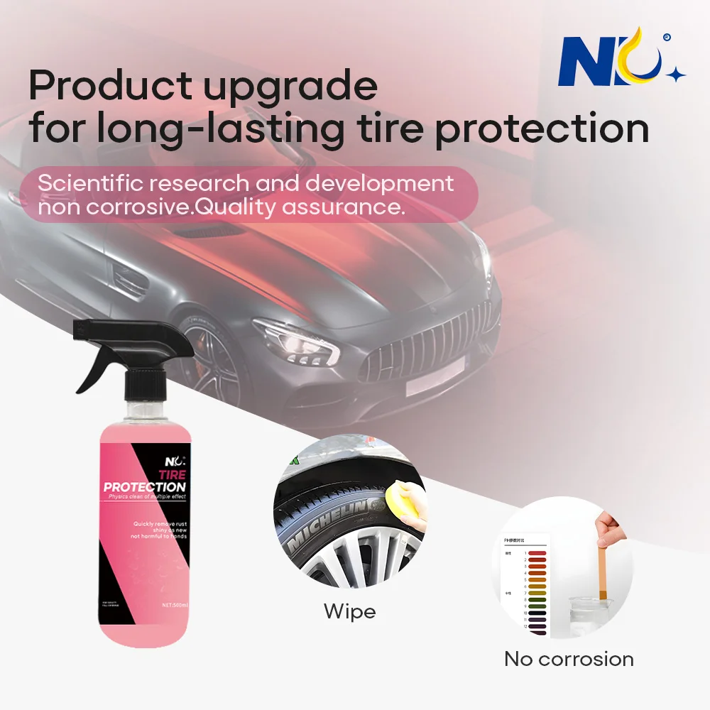 500ml High End Strong Powerful Automotive Wheel Tyre Coating Liquid