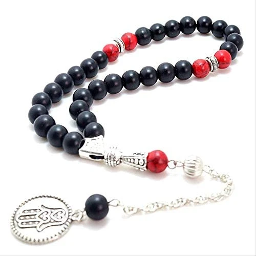 Islamic Rosaries Prayer Beads Muslim Accessories Blue Color Tasbih 99 ...