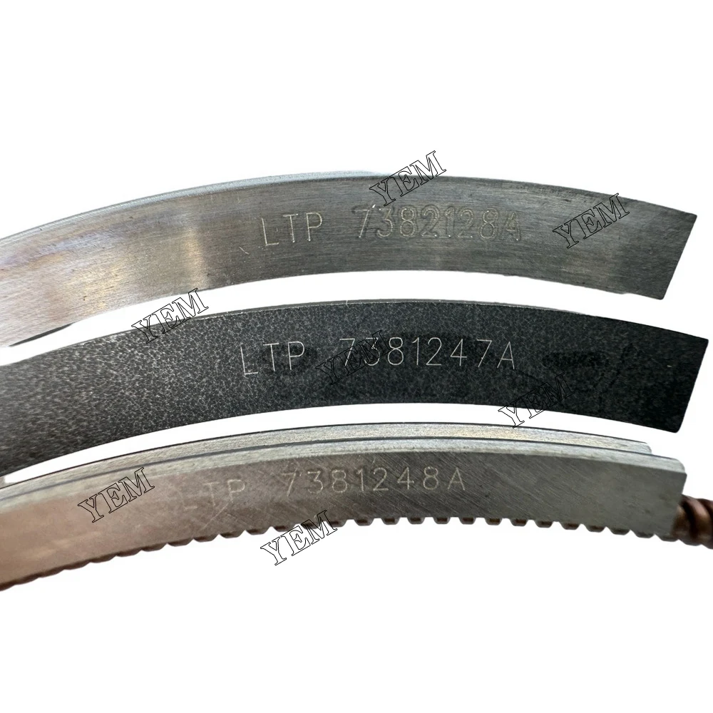 Piston Ring 7382128+7381247+7381248 Fit for Liebherr D9406 Engine 3