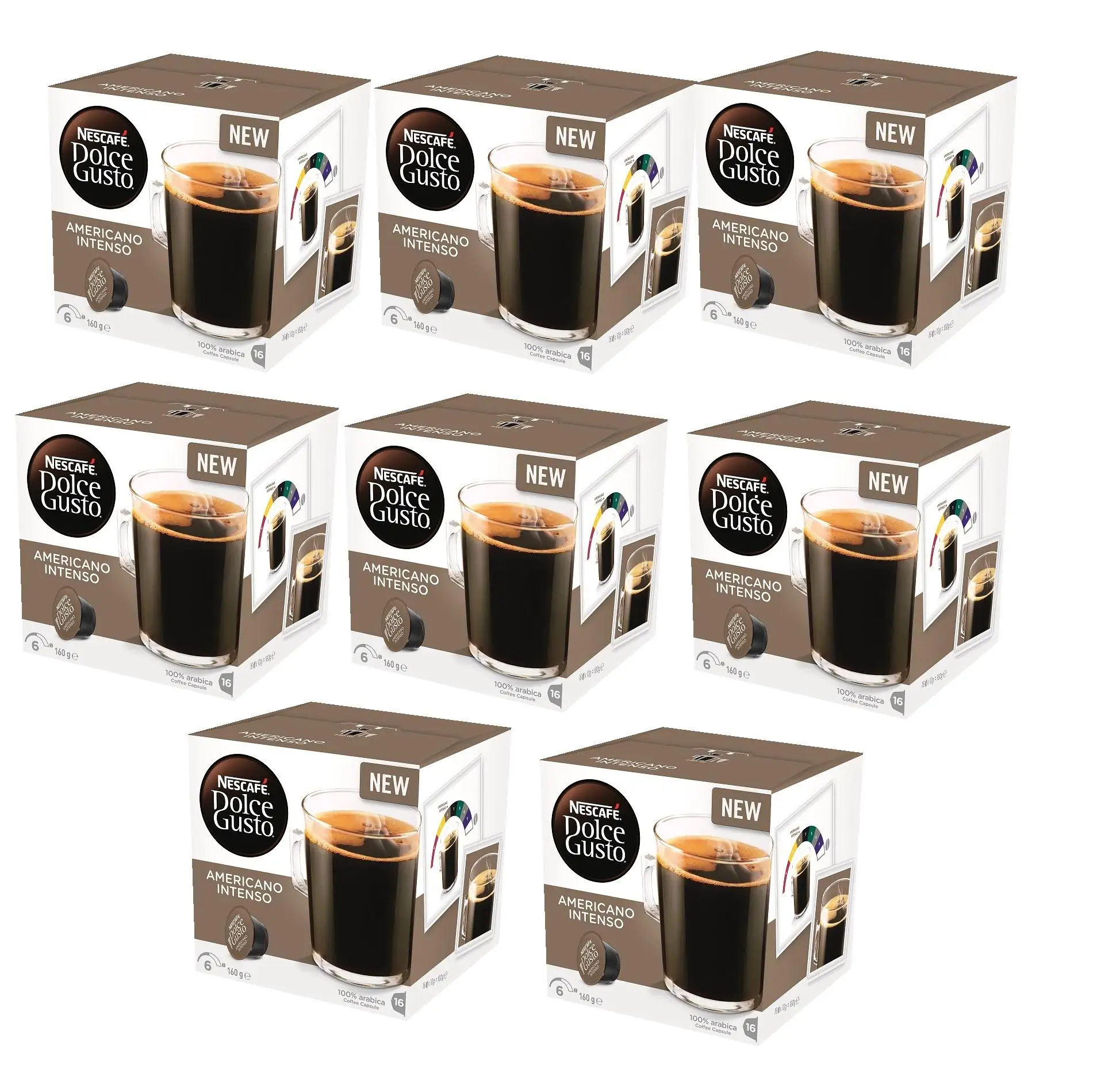 Nescafe Dolce Gusto Cafe Au Lait Coffee X16 Pods - Buy Nestle Nescafe ...