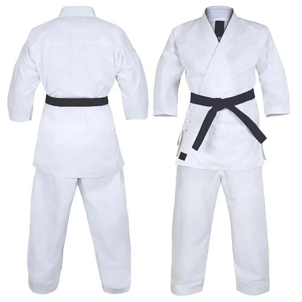 New Design Karate Uniforms For Men / Plain Cotton Made Martial Arts ...