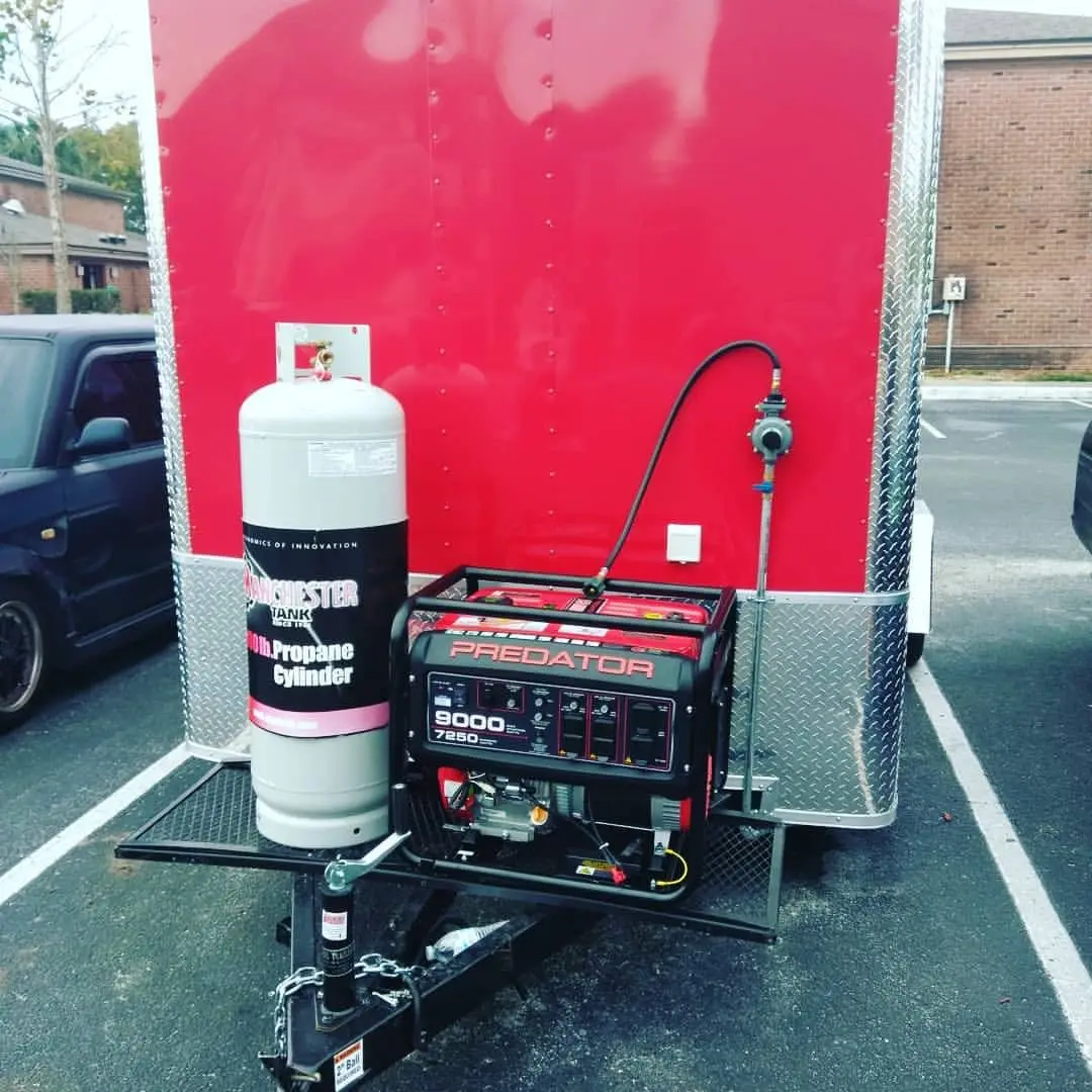 Purchase Street Mobile Fast Food Trucks With Full Kitchen Food Trailer