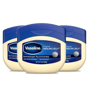 Vaseline Original 13 Ounce Pack 3 Petroleum Jelly Dry Skin Relief Minor Cuts Protection Moisture Locking-Dermatologist