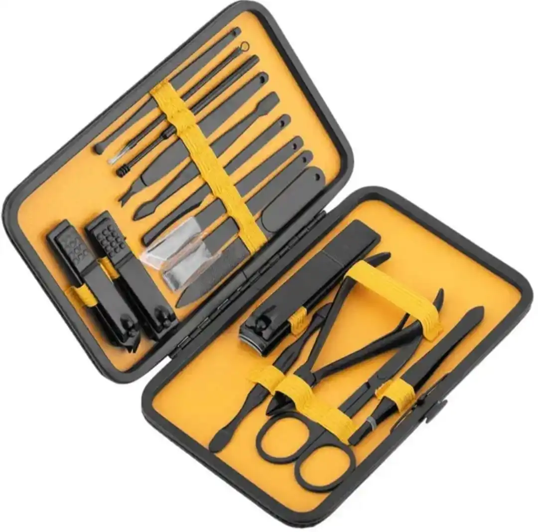 16 Pieces Nail Clippers Set Bestt Quality Manicure Kits By Zachary Industries Buy 16 Pieces