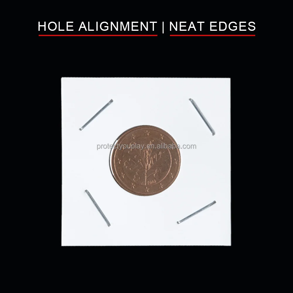 定制尺寸纸板硬币翻转支架，适用于2x2纸硬币支架Colletors硬币翻转收集存储| Alibaba.com