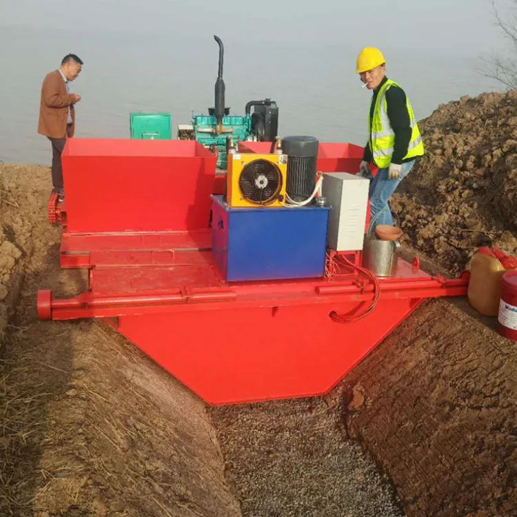 Automatic concrete pump for Water Canal Drainage Ditch Forming Machine