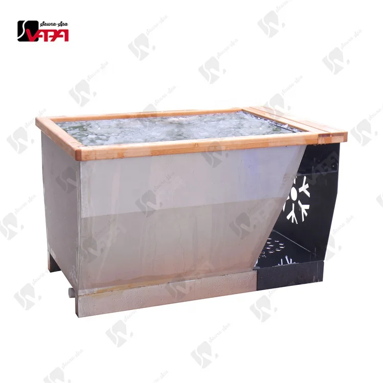 Фабрика Vapasauna производитель холодной ванны из нержавеющей стали 304 льдовая ванна с глубоким