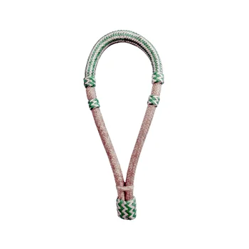 Bosal Tressé En Cuir Brut Naturel Pour Cheval - Fait Main (Inde)