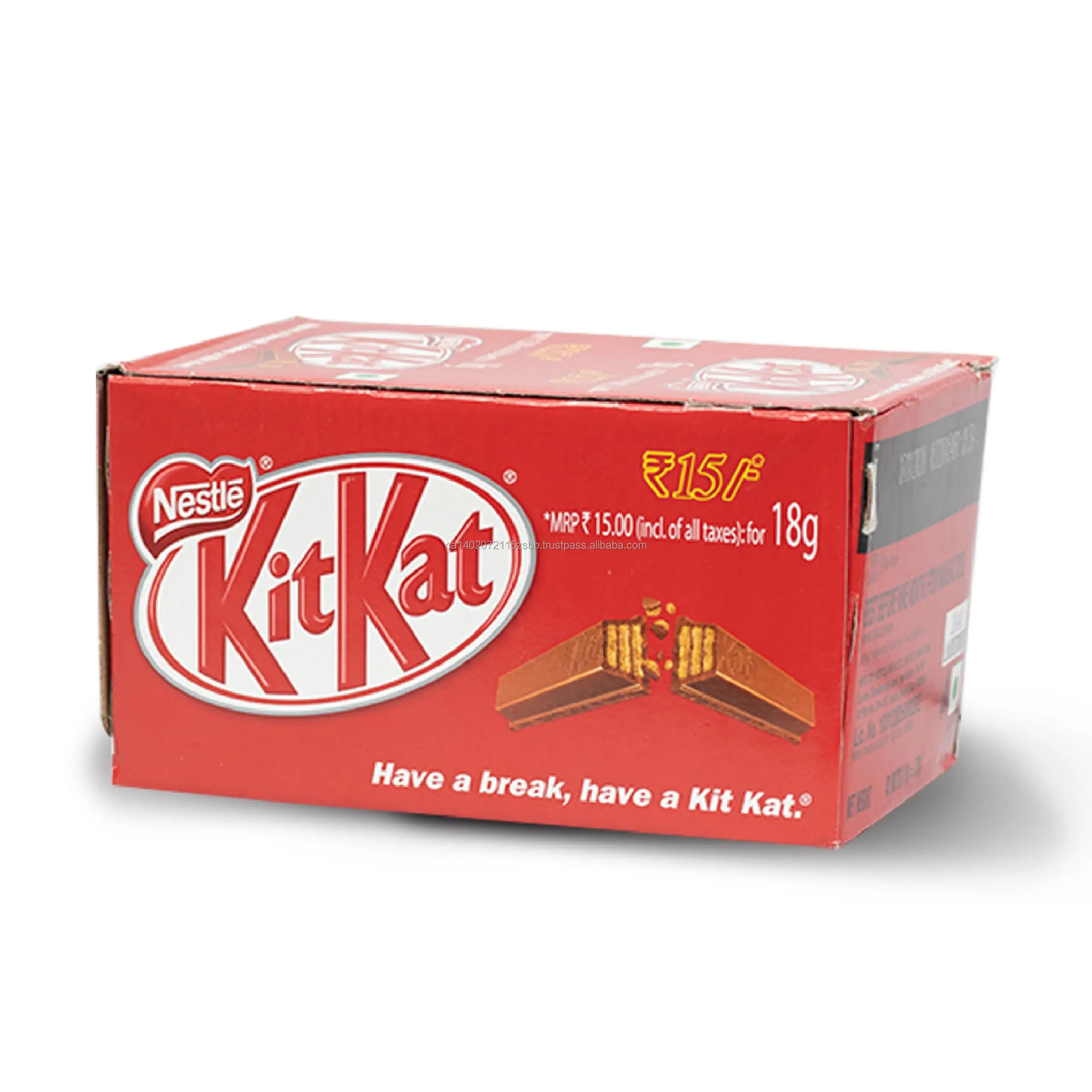 Nestle Kit Kat Milk Chocolate Wafer Candy Bulk Individually Wrapped 1.5