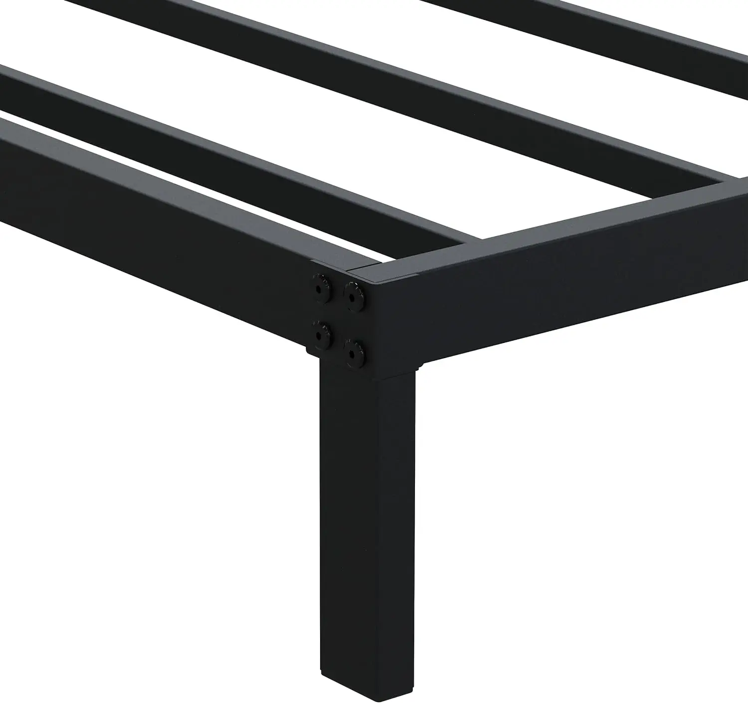 Triho Thf123 Strengthen Metal Platform Bed With Strong Support Slat