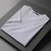 White V-neck short sleeves