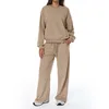 Sweat + Pantalon de survêtement Camel Marron