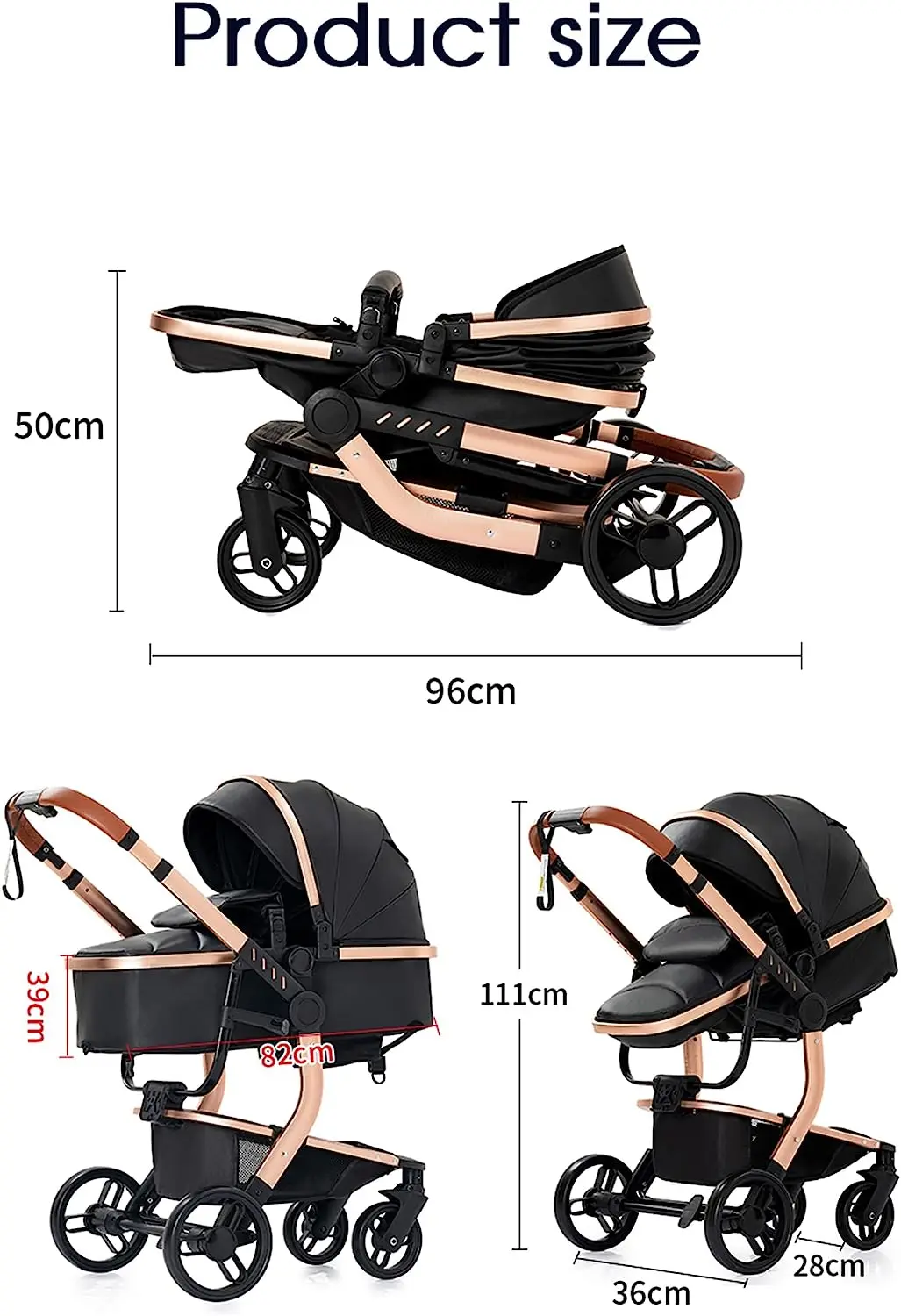 Selling Now Quality 2023 Newest Baby Newborn Stroller High Quality Baby Carriage Strollers Sale
