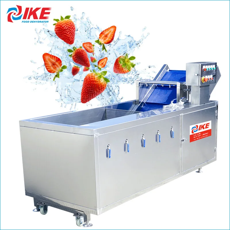 Industrial Vegetable Bubble Washing Machine Fruit and Vegetable ...