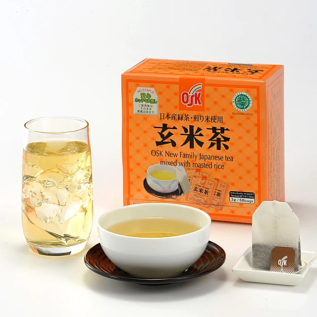 Japanese Green Tea With Brown Rice Tea 2gx50p Rice From Japan For Daily