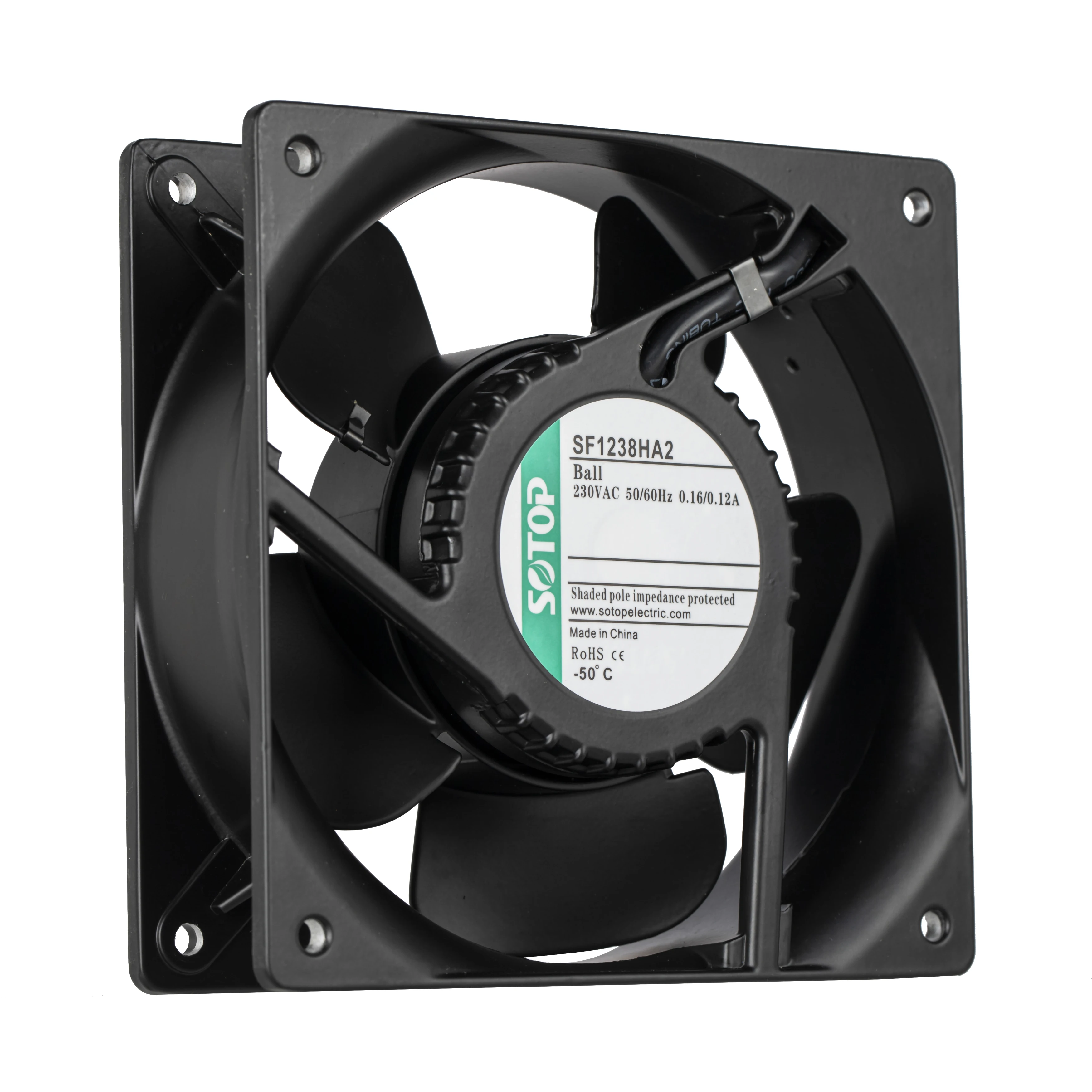 Industrial Axial Cooling Fan, SF1238, Aluminum, 120x120x38mm - detail 10