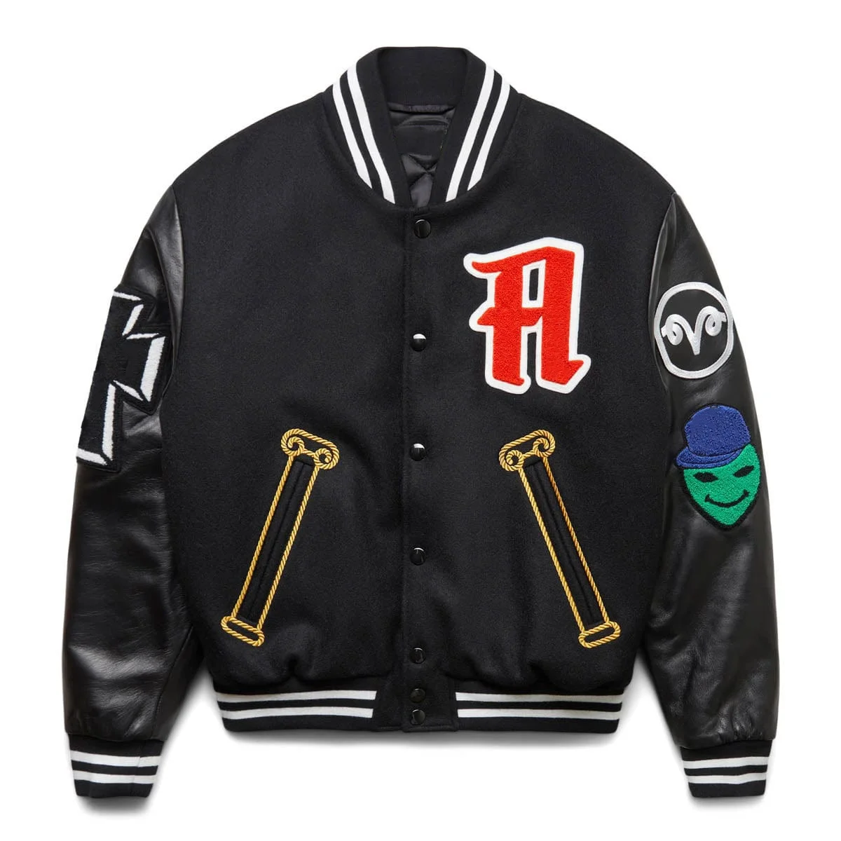 Wholesale Chenille Patch Embroidery Varsity Jacket Custom College High ...