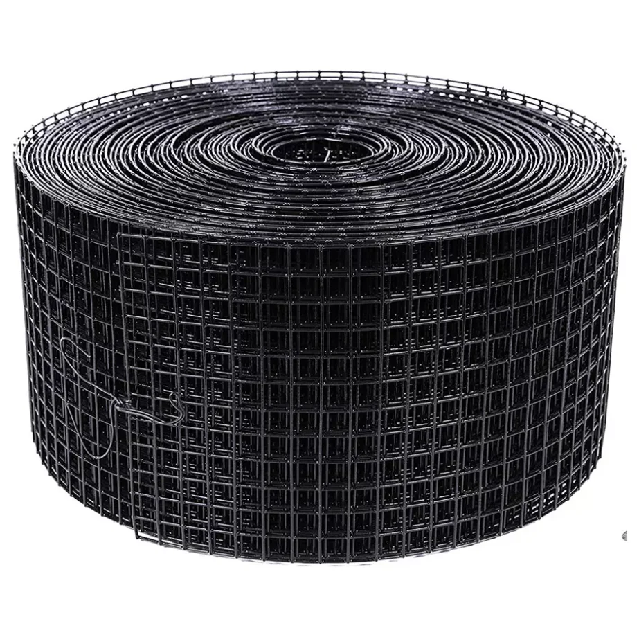 6'' X 100' Black Pvc Coated Bird Proofing Wire Mesh Protection Solar ...