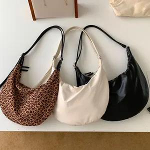 Guangzhou Pu Leather Trending Fashion Design Bolsos De Mujer Crossbody Zipper Woman Bag Women'S Shoulder Bags for Girls