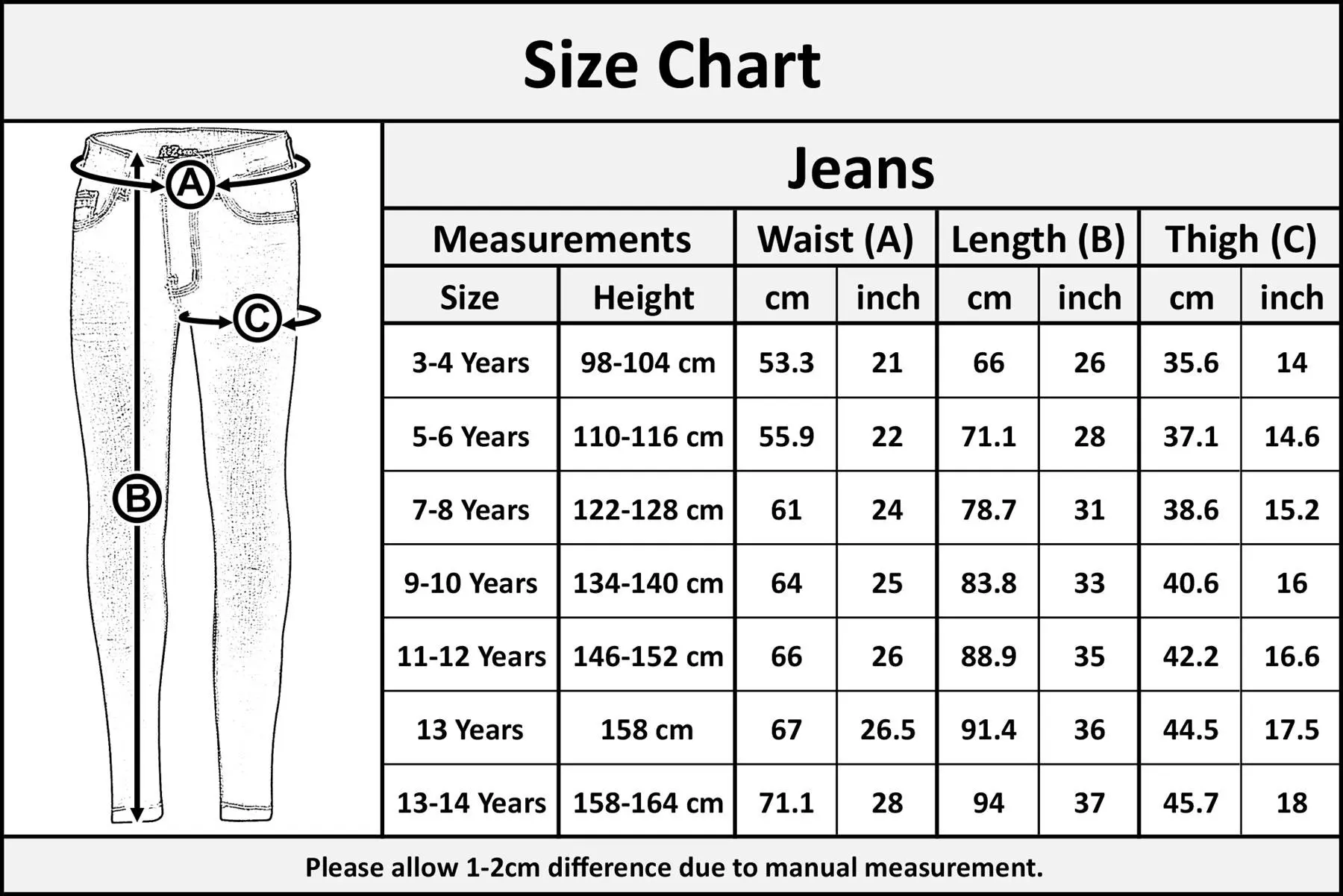 2023 New Arrival Girl Jeans Pant Lightweight Girl Jeans Pant Made In ...