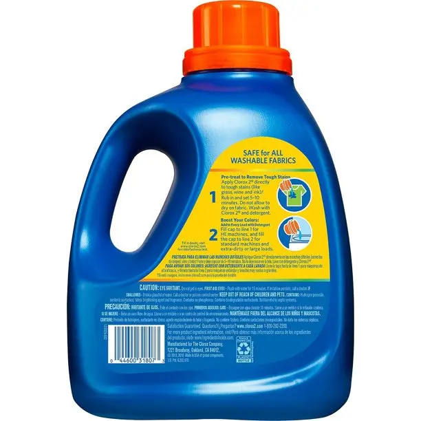 Clorox 2 Maxperformance,Laundry Stain Remover & Color Booster,82 Loads ...