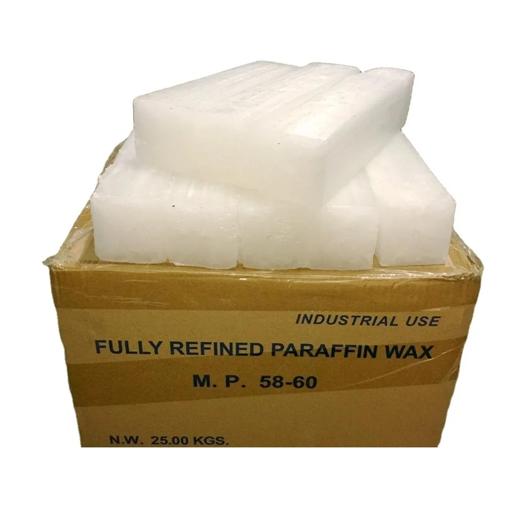 Fully Refined Paraffin Waxsemi Refined Paraffin Wax 56 58 60 Refine