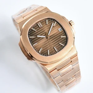 High-quality Men's Automatic Winding Luxury Casual Mechanical Watch Stainless Steel Waterproof Classic Retro Elegant Brand Watch