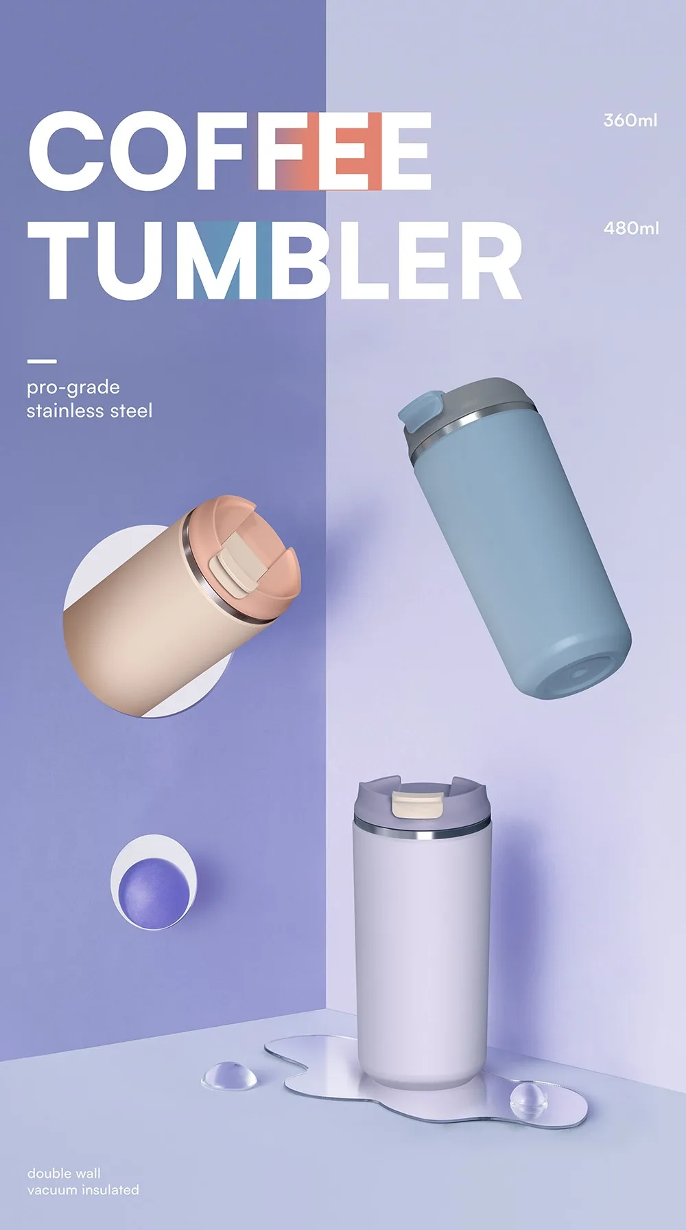 KOLINK Coffee Tumbler Product Display 4