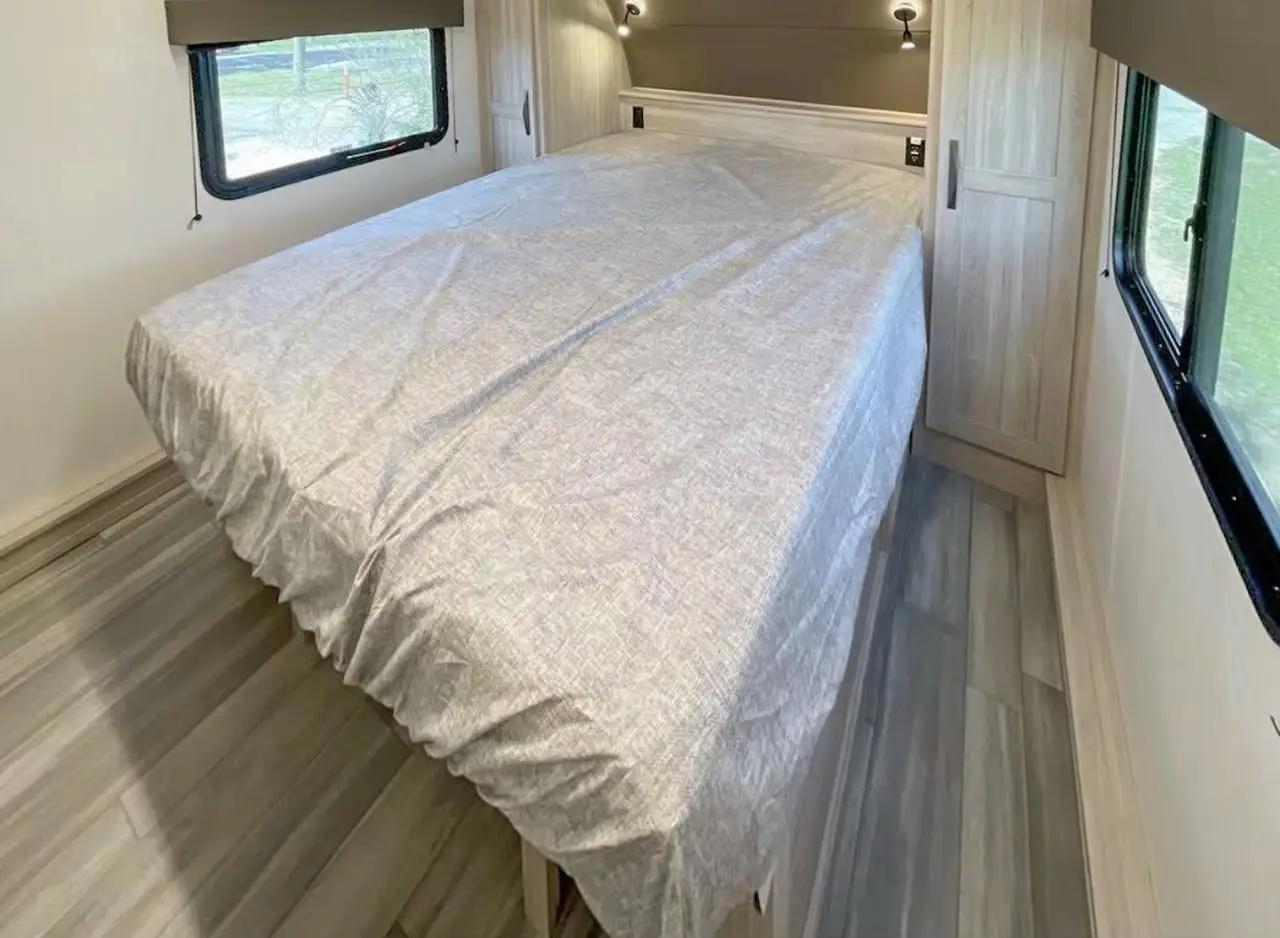 Teardrop Caravan Camping Travel Trailer with Tent for Sale to USA EUROPE SOUTH AMERICA USA