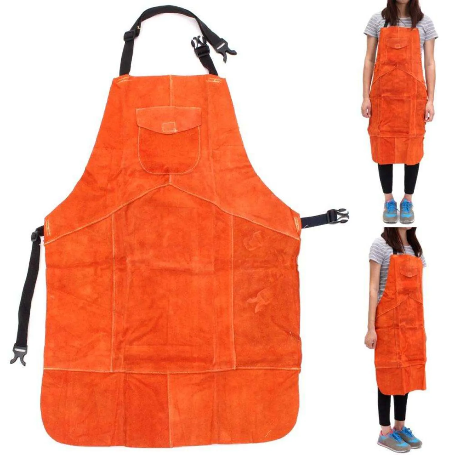 Premium Quality Soft Comfortable Flame Resistant Split Leather Welding