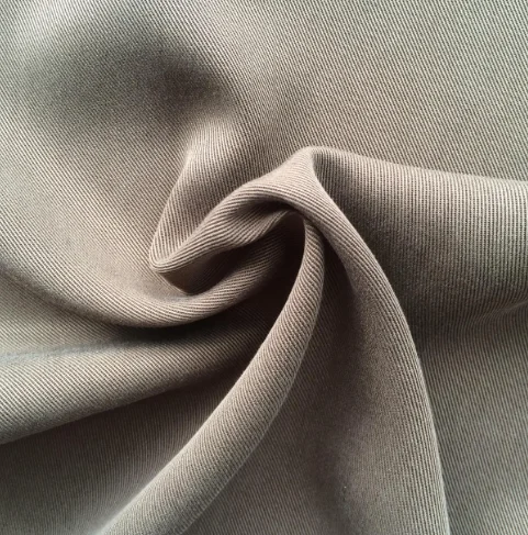 Wholesale Soft Plain Dyed 65% cuper 31%Tencel 4%Spandex Fabric Lyocell Tencel spandex fabric For Dress