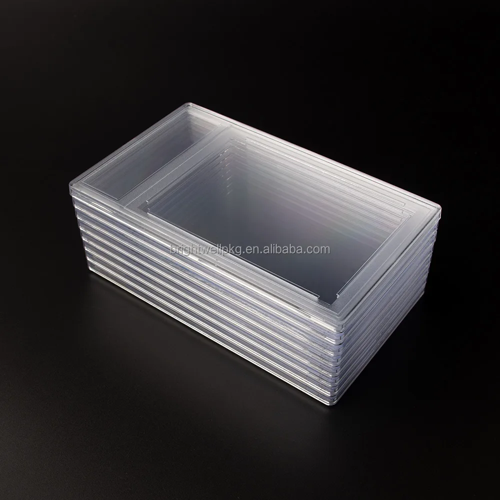 Empty Plastic Clear Acrylic Graded Card Slab Trading Card Sports