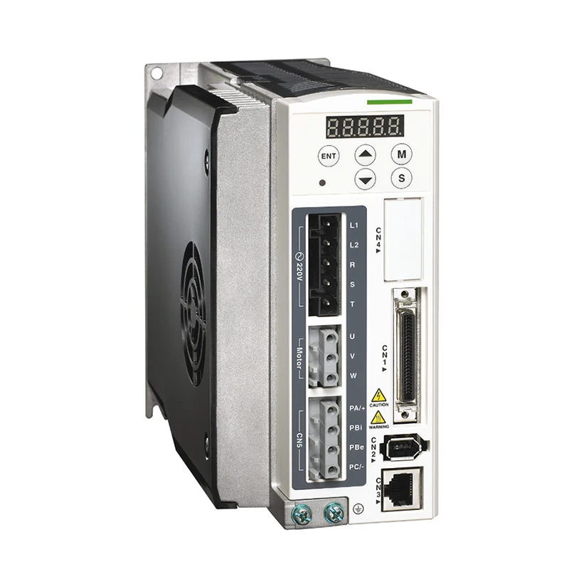 New Original LXM23DU07M3X Lexium 23 Plus series 750W servo drive. It supports I/O pulse control, 200-255V power supply and multiple control modes. Featuring compact structure, rapid response 