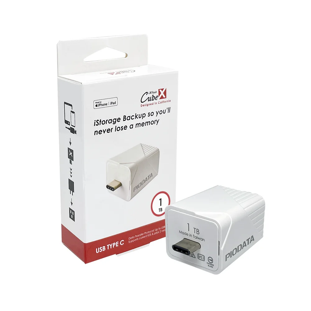 PioData iXflash Cube 512GB Ty 量不足解消 1837