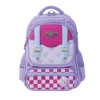 pink, dark blue, purple