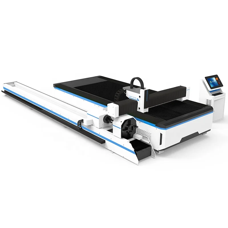 HEADWAY 1000W cnc волоконная лазерная резка металла машина для резки квадратных труб